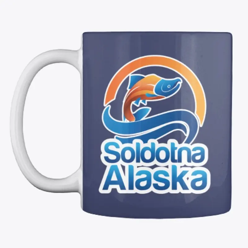 Colored Stacked Logo Mug