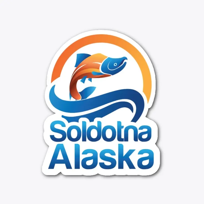 Stacked Soldotna Logo Sticker